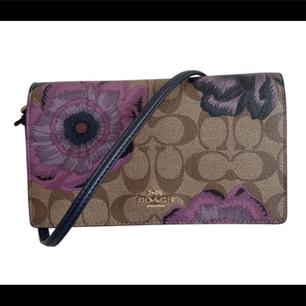 Coach Crossbody with Kaffe Fassett Print